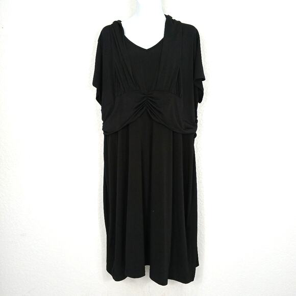 Lane Bryant Front Ruched Dress Size 26/28 - Picture 1 of 6